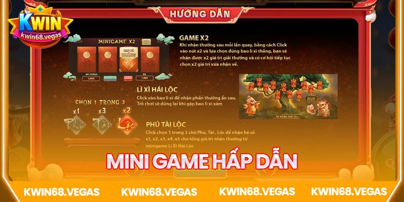 Mini game hái lộc hấp dẫn